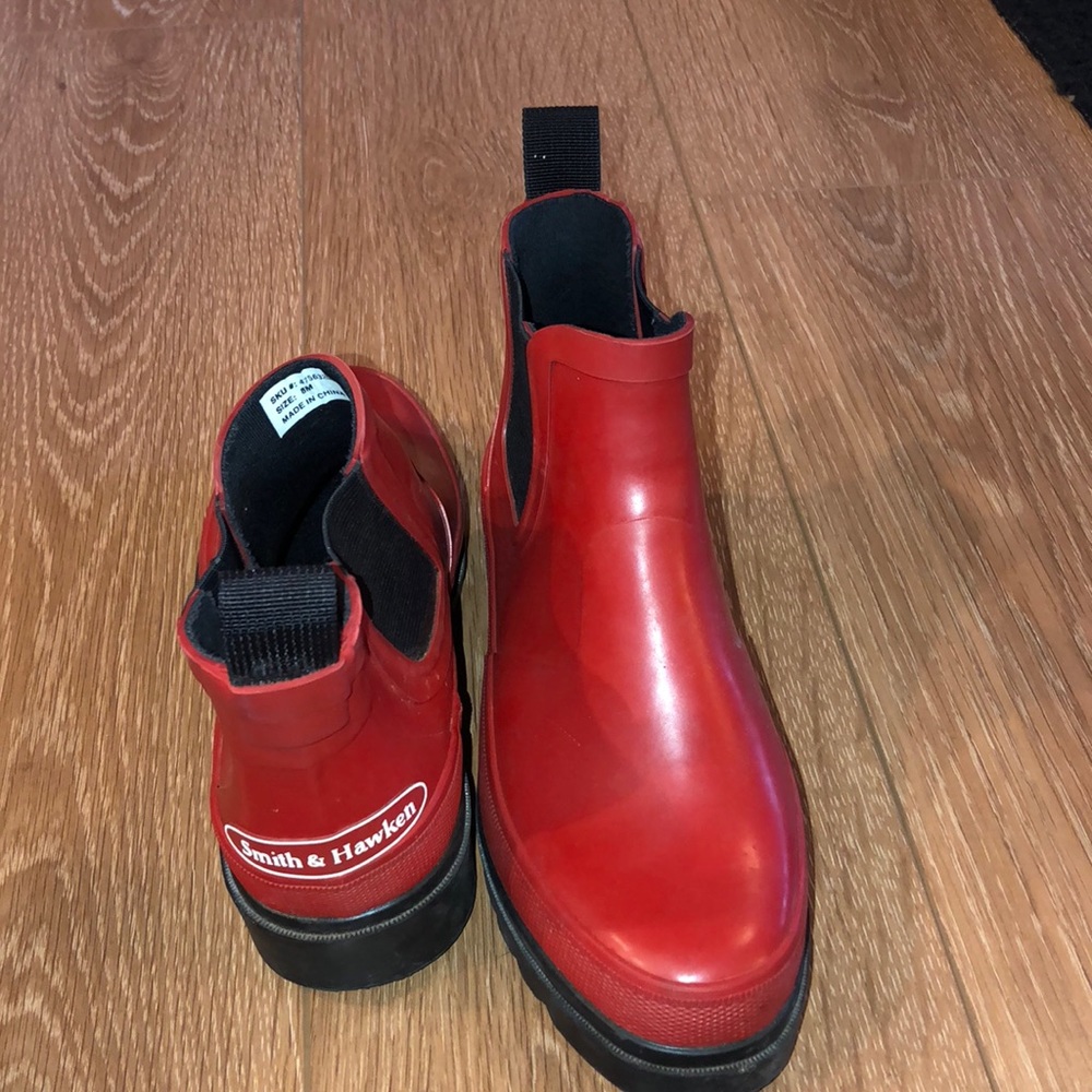 Red (Chelsea) boots - Picture 2 of 4
